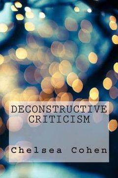 portada Deconstructive Criticism (en Inglés)