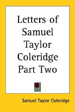 portada letters of samuel taylor coleridge part two (en Inglés)