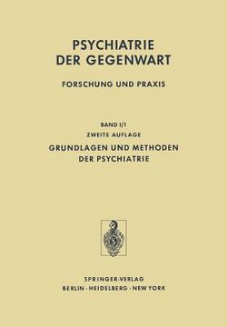 portada Grundlagen Und Methoden Der Psychiatrie (en Alemán)