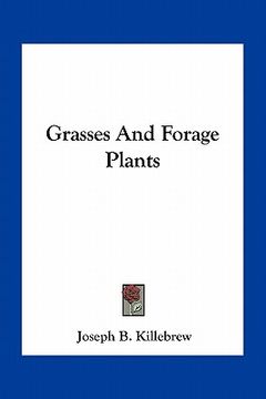 portada grasses and forage plants (en Inglés)