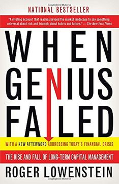 portada When Genius Failed: The Rise and Fall of Long-Term Capital Management (in English)