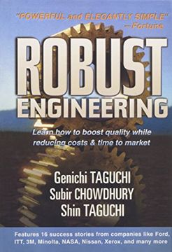 portada Robust Engineering: Learn how to Boost Quality While Reducing Costs & Time to Market (in English)