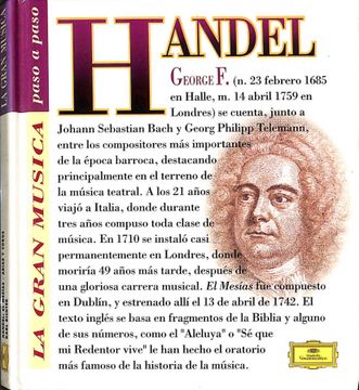 portada La Gran Música Paso a Paso: George f. Handel (1685-1759)