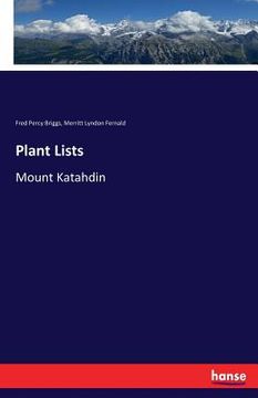 portada Plant Lists: Mount Katahdin (in English)