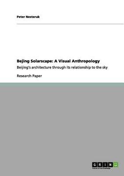 portada bejing solarscape: a visual anthropology (in English)
