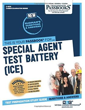 portada Special Agent Test Battery (Ice) (en Inglés)
