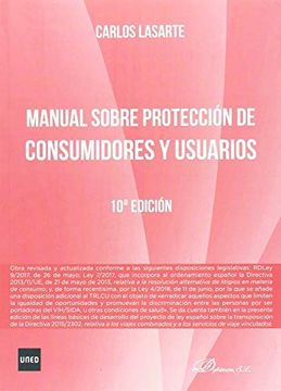 portada Manual Sobre Protección de Consumidores y Usuarios