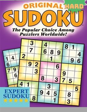 portada Hard Sudoku Brain Games: Logic Puzzles, Solutions Included, Large Print, Classic Sudoku (in English)