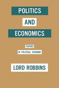 portada Politics and Economics: Papers in Political Economy (en Inglés)