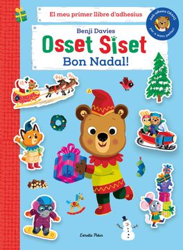 portada Osset Siset. El meu Primer Llibre d Adhesius. Bon Nadal! (in Catalá)