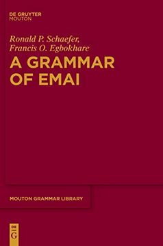 portada A Grammar of Emai (Mouton Grammar Library [Mgl]) (in English)