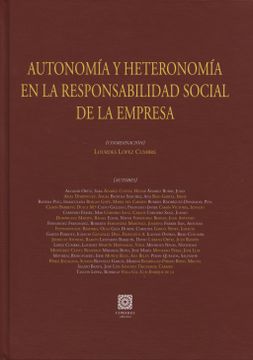 portada Autonomía y Heteronomía en la Responsabilidad Social de la Empresa (in Spanish)