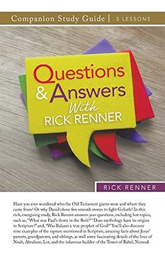 portada Questions and Answers With Rick Renner Study Guide (en Inglés)
