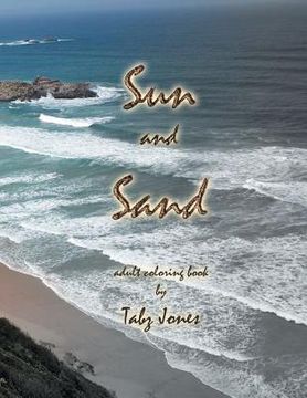 portada Sun and Sand Adult Coloring Book (en Inglés)