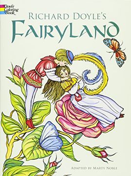 portada Richard Doyle' S Fairyland Coloring Book (Dover art Coloring Book) (en Inglés)
