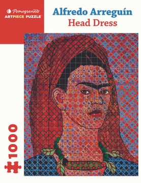 portada Alfredo Arreguin: FRida Kahlo Head Dress 1000-Piecee