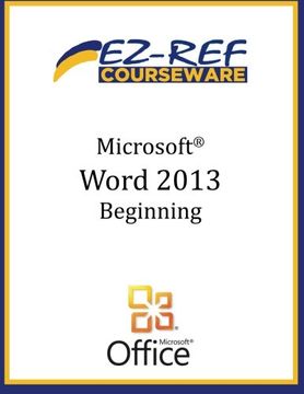 portada Microsoft Word 2013: Beginning (B/W)