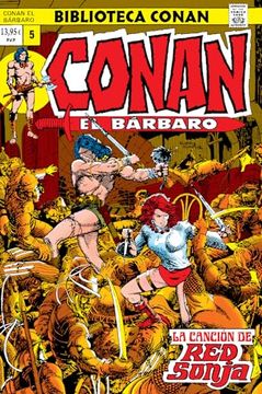 portada Biblioteca Conan el Barbaro 5 1973 la Cancion de red Sonja