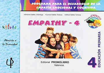 portada Empathy 4: Programa Para el Desarrollo de la Empatía Emocional y Cognitiva. Educación Primaria. (Atención a la Diversidad) - 9788479867508