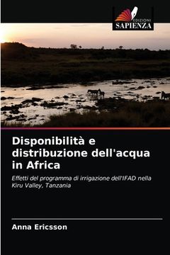 portada Disponibilità e distribuzione dell'acqua in Africa (in Italian)