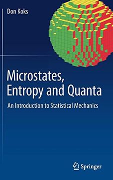 portada Microstates, Entropy and Quanta: An Introduction to Statistical Mechanics (in English)