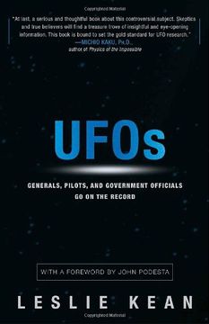 portada Ufos: Generals, Pilots, and Government Officials go on the Record (en Inglés)
