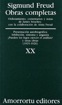 portada Presentación Autobiográfica, Inhibición, Síntomas y Angustia : ¿Pueden los Legos Ejercer el Análisis? y Otras Obras (1925-1926) (in Spanish)