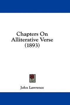 portada chapters on alliterative verse (1893) (en Inglés)