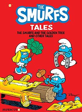 portada Smurf Tales #5: The Smurfs and the Golden Tree and Other Tales (Smurfs Tales, 5) (en Inglés)