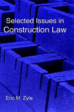 portada selected issues in construction law (en Inglés)