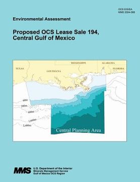 portada Proposed OCS Lease Sale 194, Central Gulf of Mexico (en Inglés)