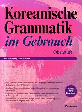 portada Koreanische Grammatik im Gebrauch - Oberstufe: Mit mp3 Download & qr Codes im Buch