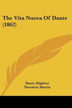 portada the vita nuova of dante (1862)