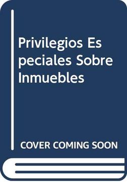 portada Privilegios Especiales Sobre Inmuebles