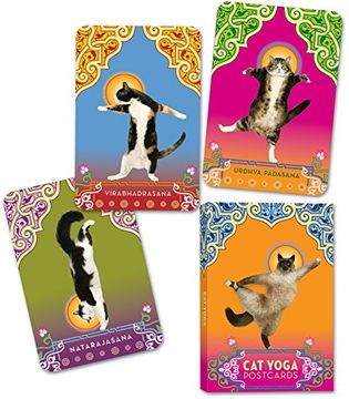 portada Cat Yoga Postcards (en Inglés)