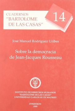 portada Sobre la Democracia de Jean-Jacques Rousseau