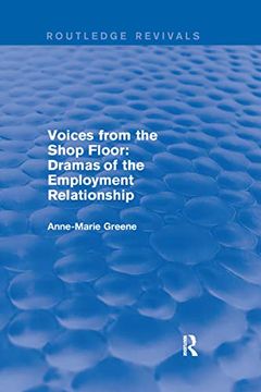 portada Voices From the Shop Floor: Dramas of the Employment Relationship (Routledge Revivals) (en Inglés)