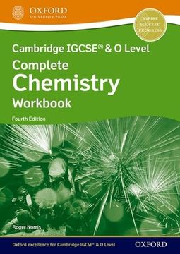 portada Cambridge Igcse and o Level Complete Chemistry. Workbook. Per le Scuole Superiori. Con Espansione Online (Cambridge Igcse® & o Level Complete Chemistry) (in English)