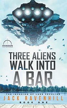 portada Three Aliens Walk Into a bar (en Inglés)