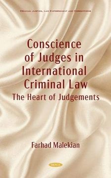 portada Conscience of Judges in International Criminal Law: The Heart of Judgement (en Inglés)