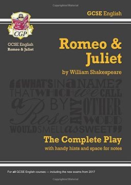 portada Grade 9-1 GCSE English Romeo and Juliet - The Complete Play: "Romeo and Juliet" - The Complete Play Pt. 1 & 2 (Gcse English Annotated Text)
