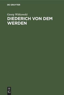 portada Diederich von dem Werden (in German)