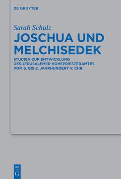 portada Joschua und Melchisedek (en Alemán)