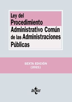 portada Ley del Procedimiento Administrativo Común de las Administraciones Públicas
