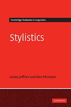 portada Stylistics Hardback (Cambridge Textbooks in Linguistics) 