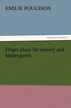 portada finger plays for nursery and kindergarten (en Inglés)