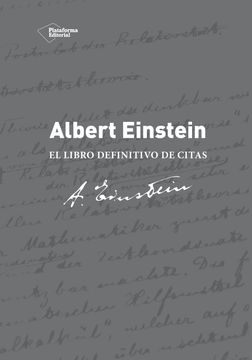 portada Albert Einstein: El Libro Definitivo de Citas (in Spanish)