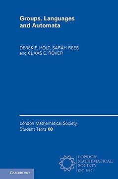 portada Groups, Languages and Automata (London Mathematical Society Student Texts) (en Inglés)