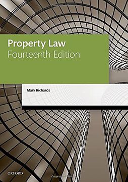 portada Property law (Legal Practice Course Manuals) (en Inglés)