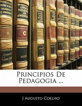 portada Principios de Pedagogia ... (en Portugués)